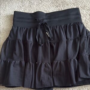 Black Tiered Skirt
